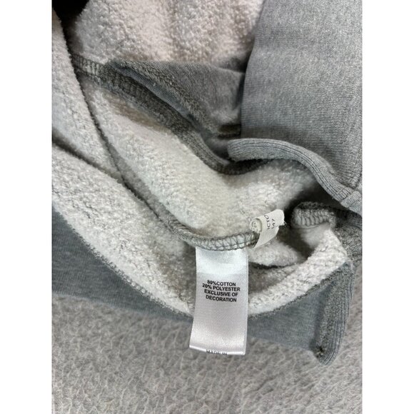 LSU Tigers League 1/4 Zip Campus Pullover Sweatshirt (Women's Small) Gray - Picture 12 of 13